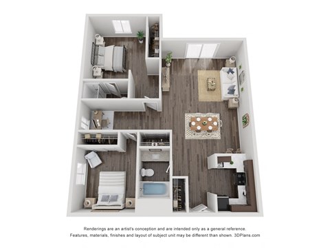 a 1 bedroom floor plan  summit  503 sq ft